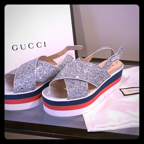 Gucci Shoes - Gucci party platform perfect for holiday fun!